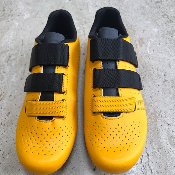 Santic Yellow and Black Lock-In Cycling Shoes Size 40 Women’s 9 - Picture 2 of 8
